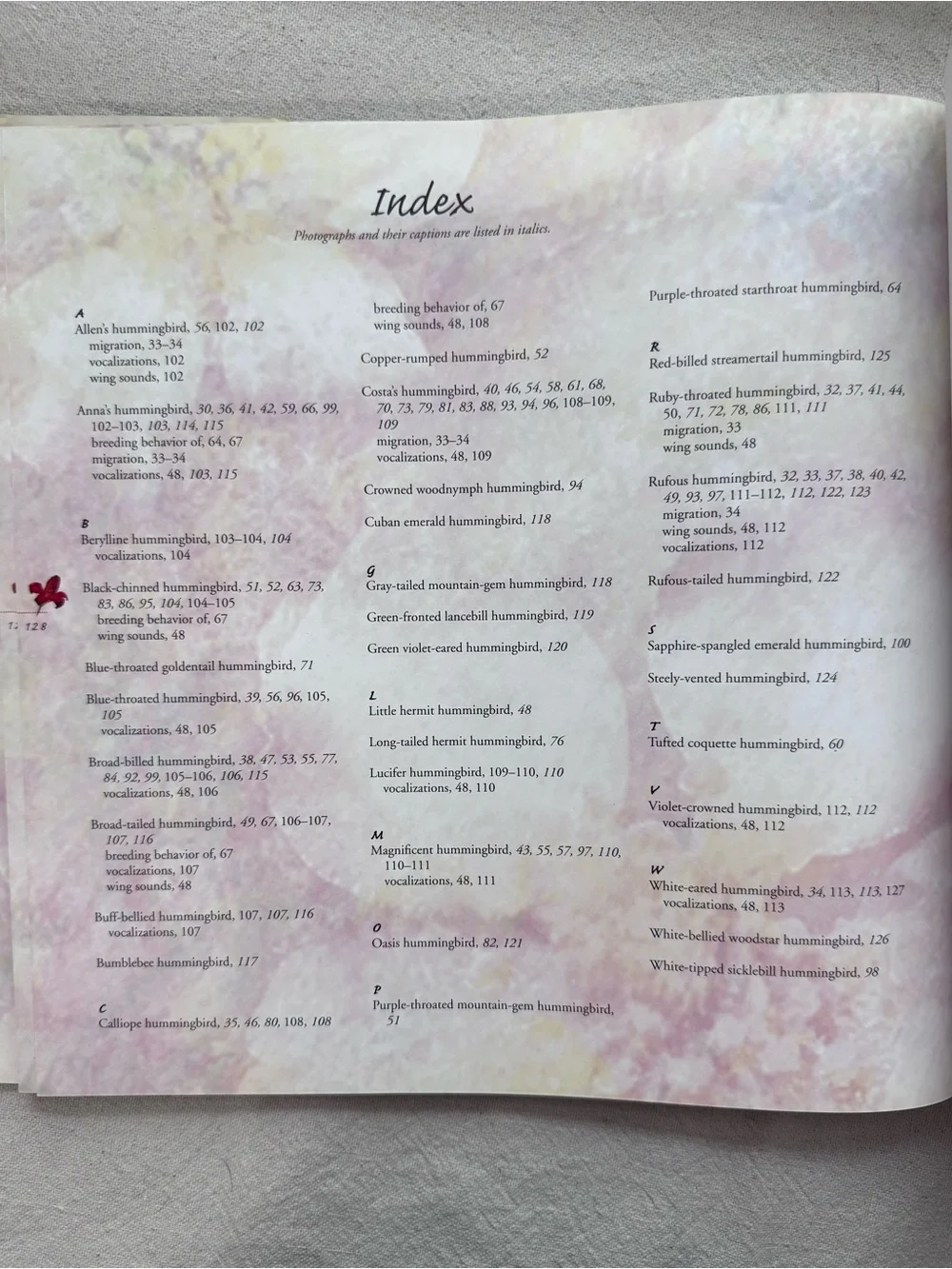 Hardcover Coffee Table Book; Hummingbirds: Beauty in Flight